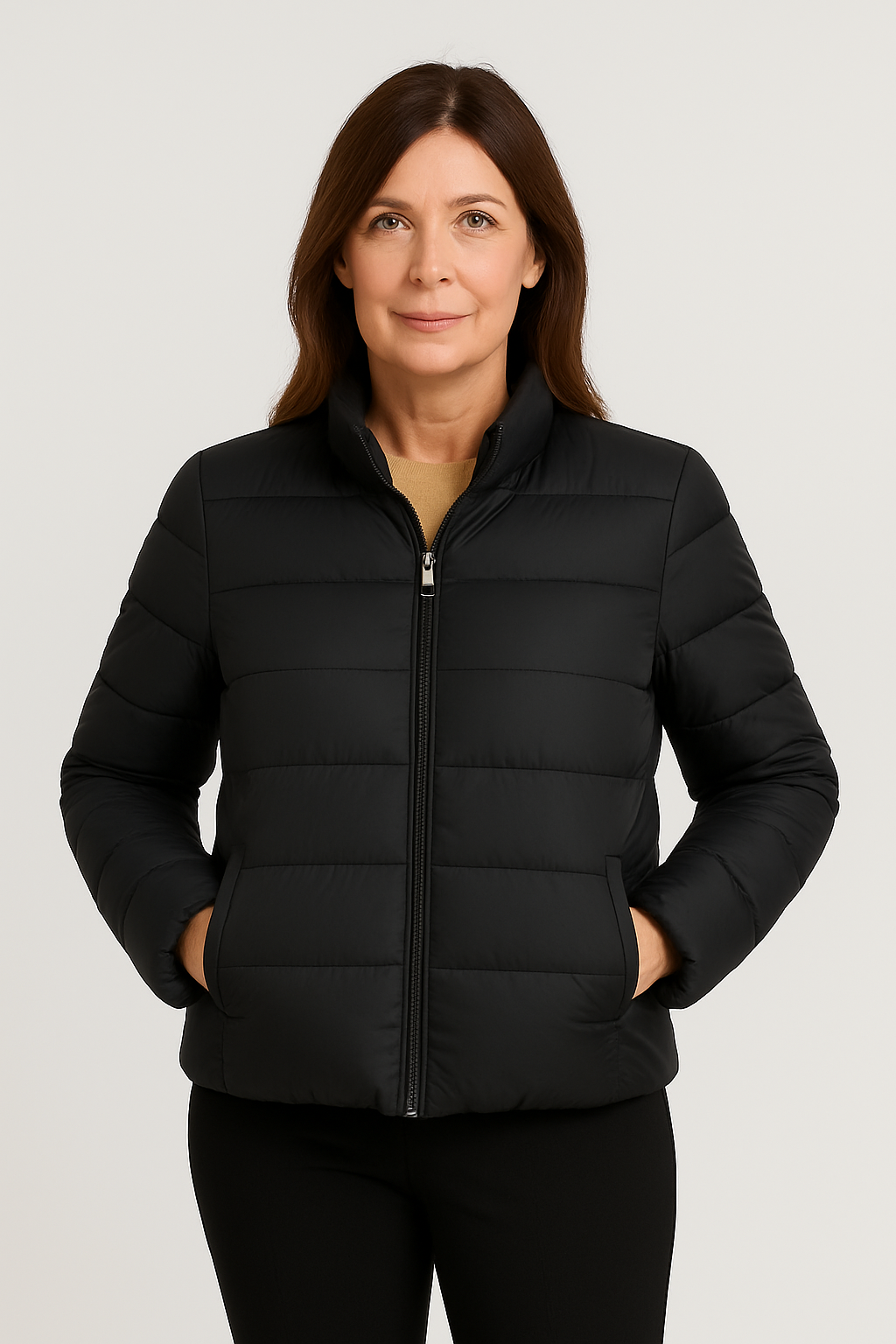 Piumino con Gilet in Pelliccia Reversibile 4 in 1 – Chiara Dalba